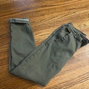 Zara army green Pants